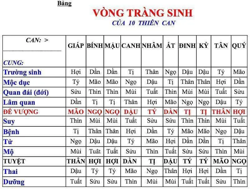 vong trang sinh sinh con, sinh con dung luat