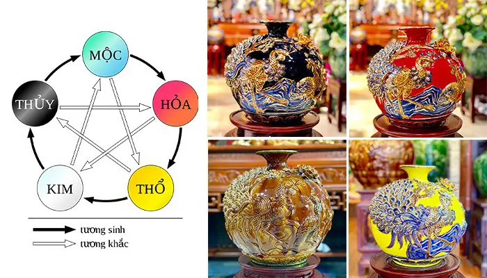 Cách chọn bình hút lộc theo mệnh