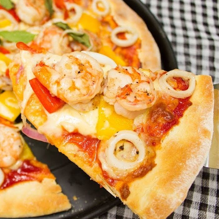 Hướng dẫn cách làm bánh pizza bằng lò nướng và nồi chiên không dầu