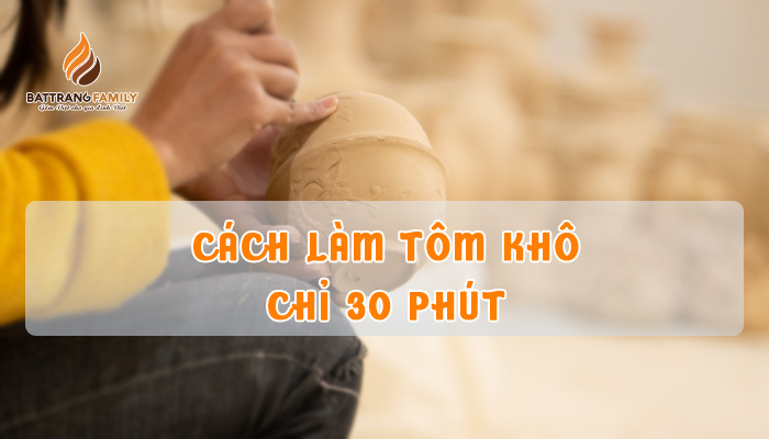 cách làm tôm khô