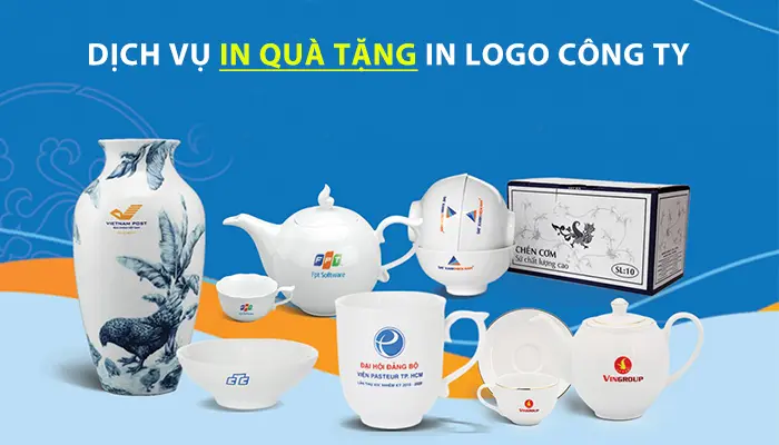 Dịch vụ in logo gốm sứ nhanh chóng đảm bảo giá tốt nhất!