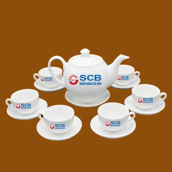 Bộ ấm trà quà tặng SCB