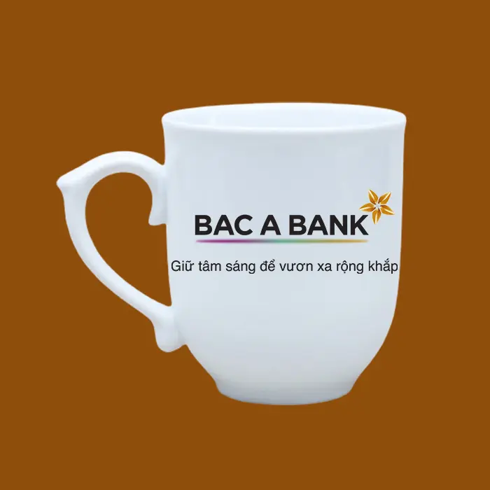 Ly sứ in logo Bắc Á Bank